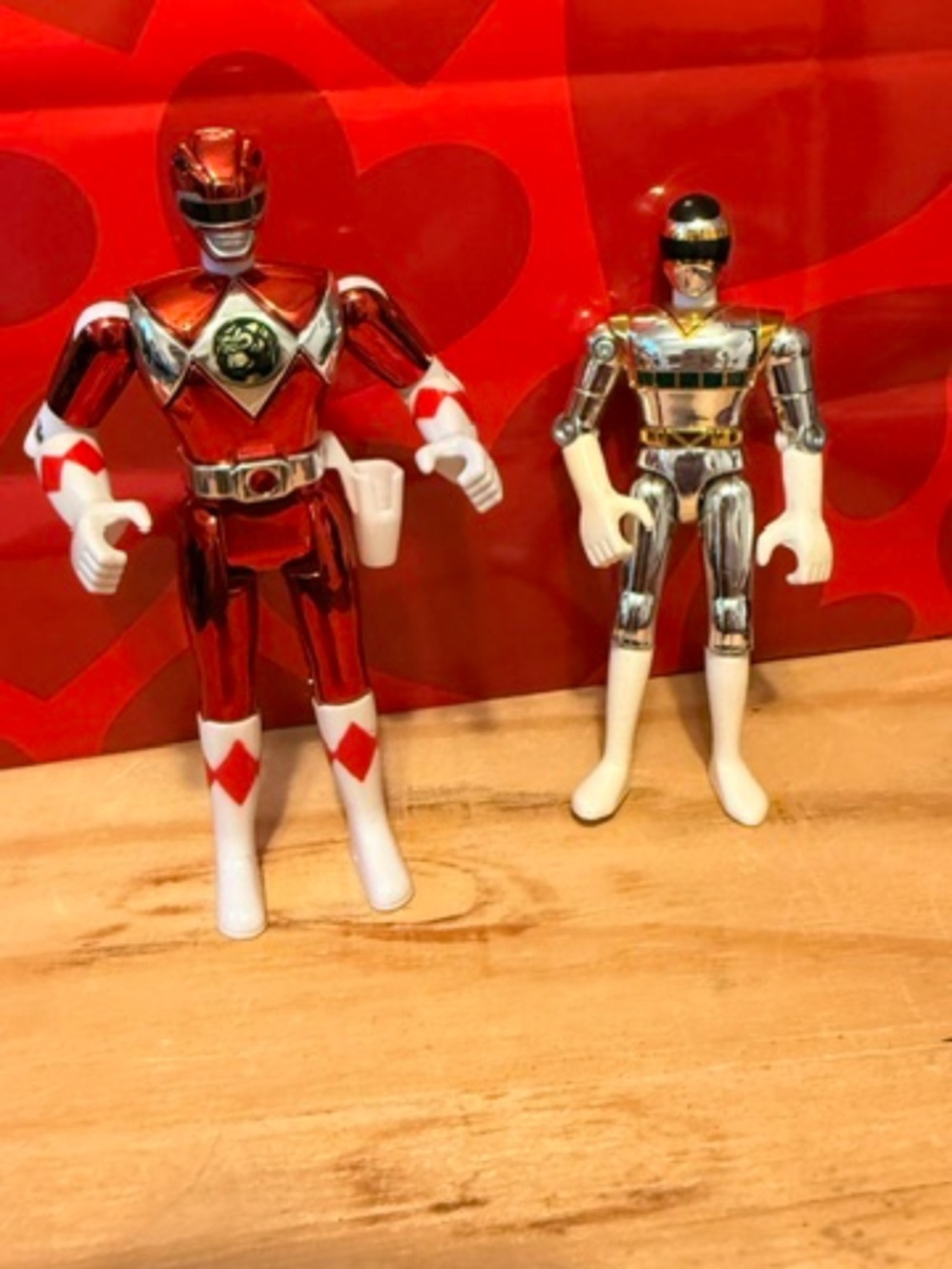 Vintage power rangers figures